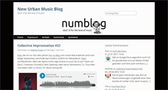 Desktop Screenshot of numblog.de