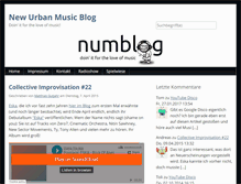 Tablet Screenshot of numblog.de